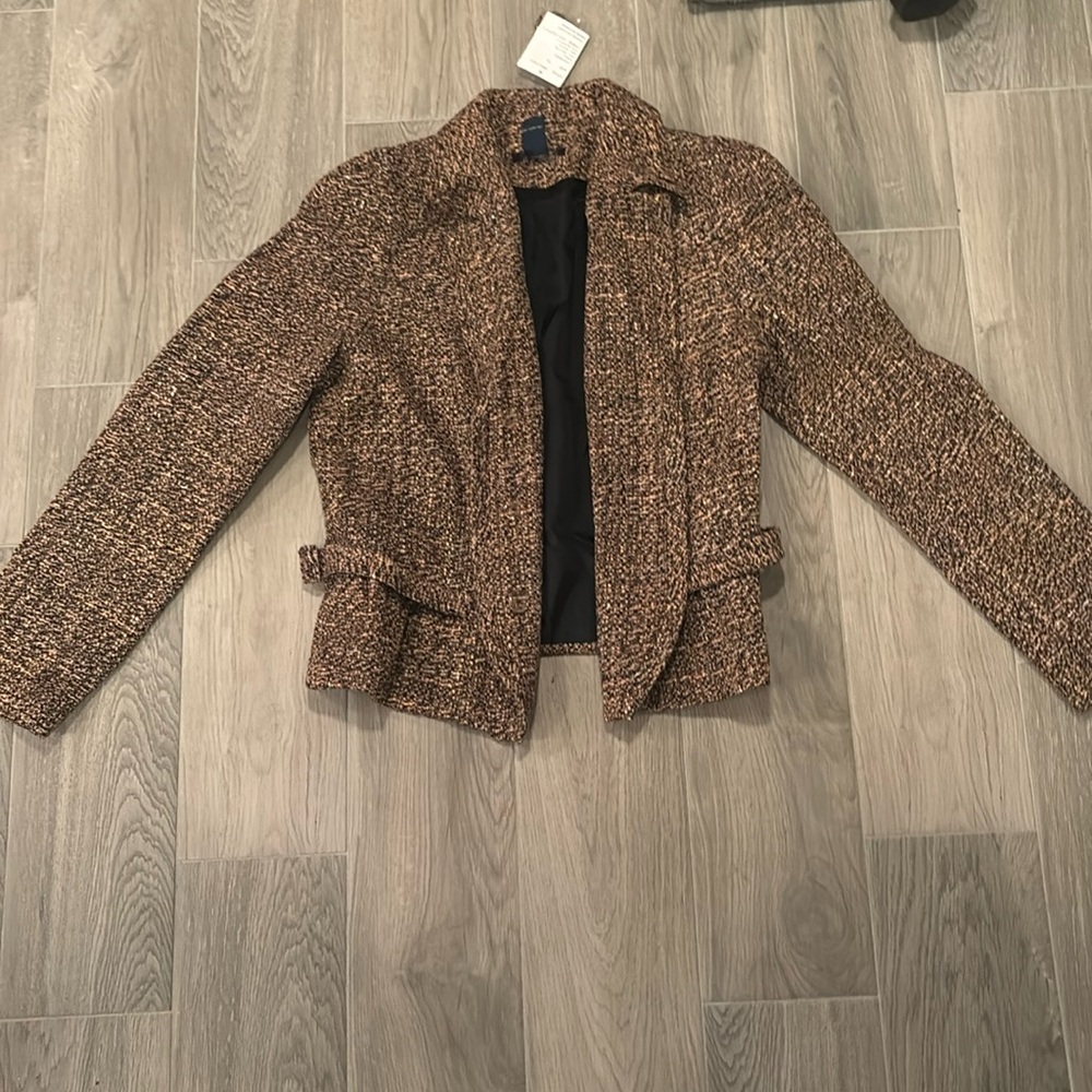 Nwt Boston Proper Brown Women’s Jacket Size 14